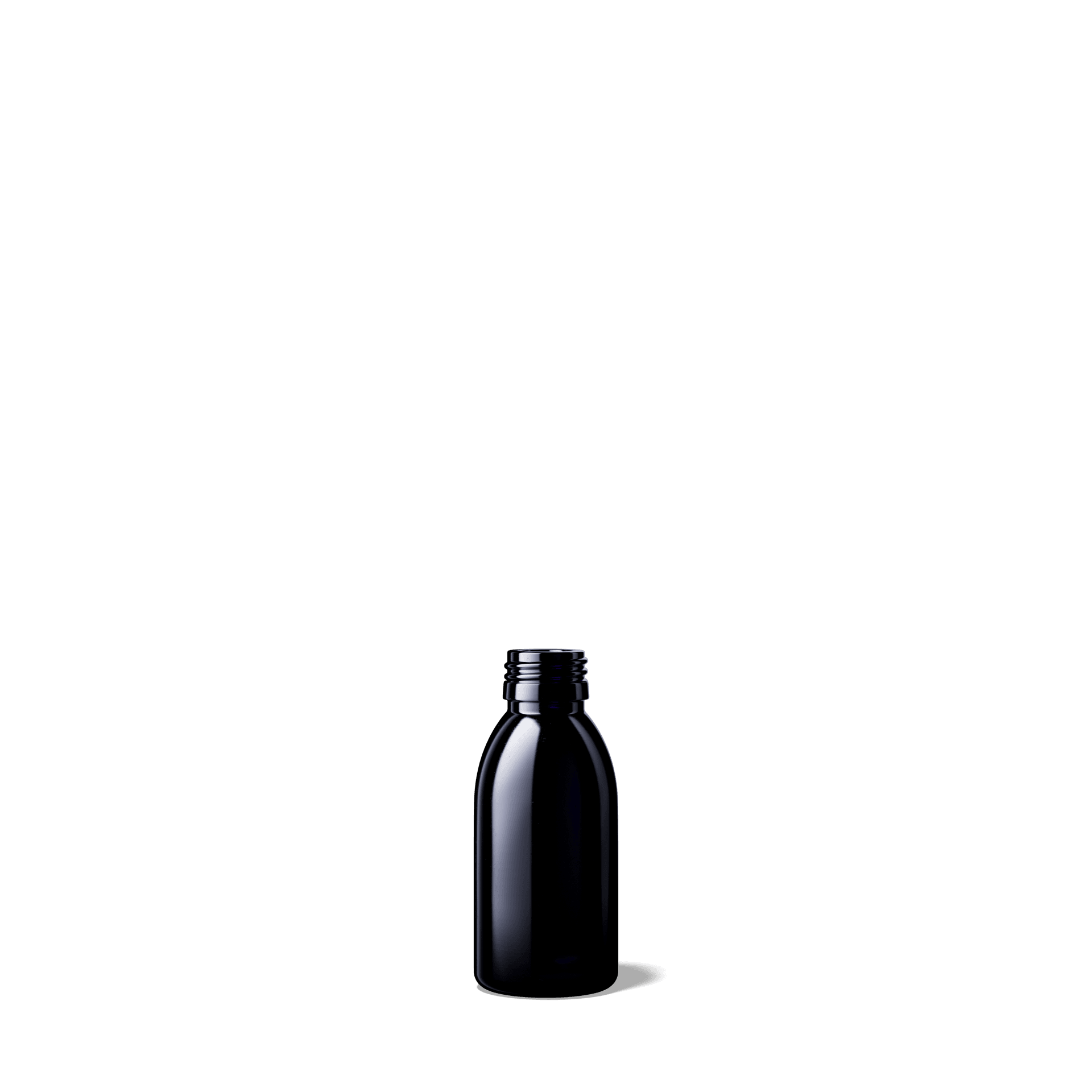 Wasserflaschen Aquarius 100 ml, PP28 STD - bever-naturversand