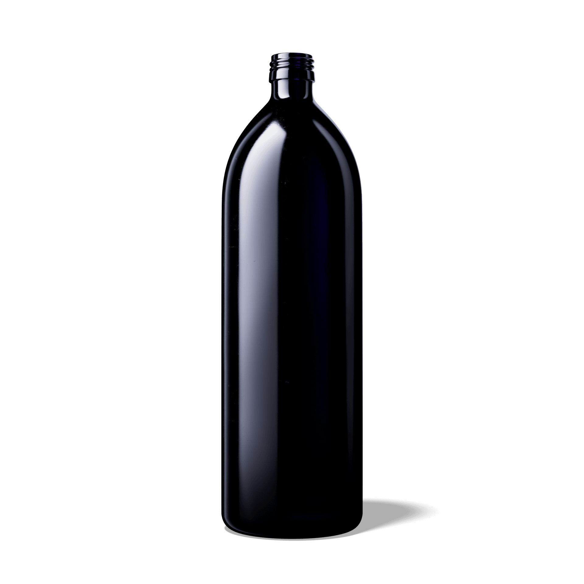 Slevee Neopren-Wasserflaschen-Halter – Isoliert, Rutschfest, Passt Auf Simple Modern Flaschen (1000 Ml, Schwarz)