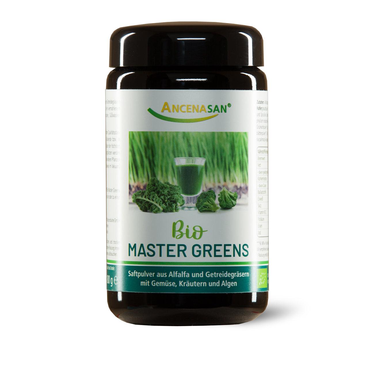 ANCENASAN® Bio Master Greens Vitaldrink - bever-naturversand