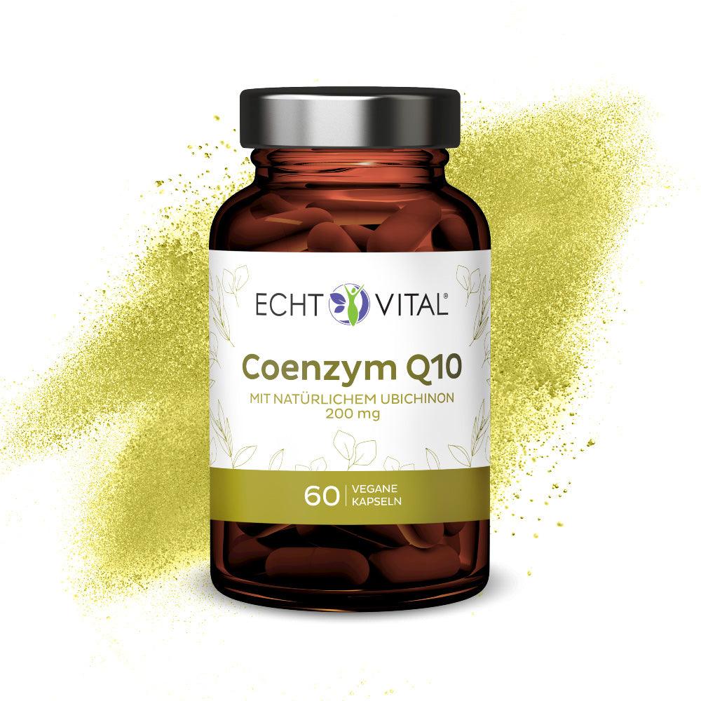 Echt Vital Coenzym Q10 - 1 Glas mit 60 Kapseln - bever-naturversand