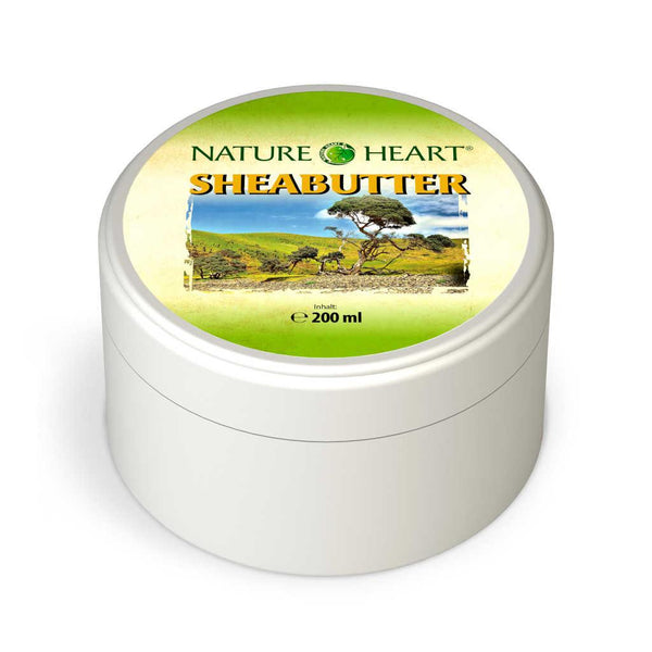 NATURE HEART Sheabutter - 1 Dose mit 200 ml - bever-naturversand