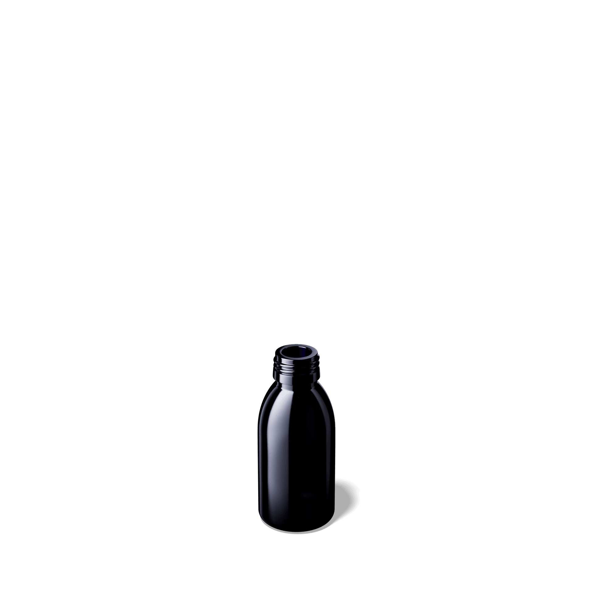 Wasserflaschen Aquarius 100 ml, PP28 STD - bever-naturversand