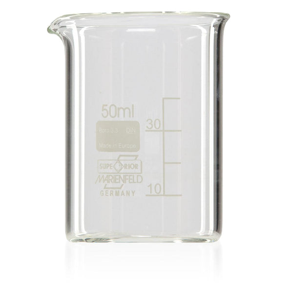 Messbecher aus Glas 50 ml - bever-naturversand