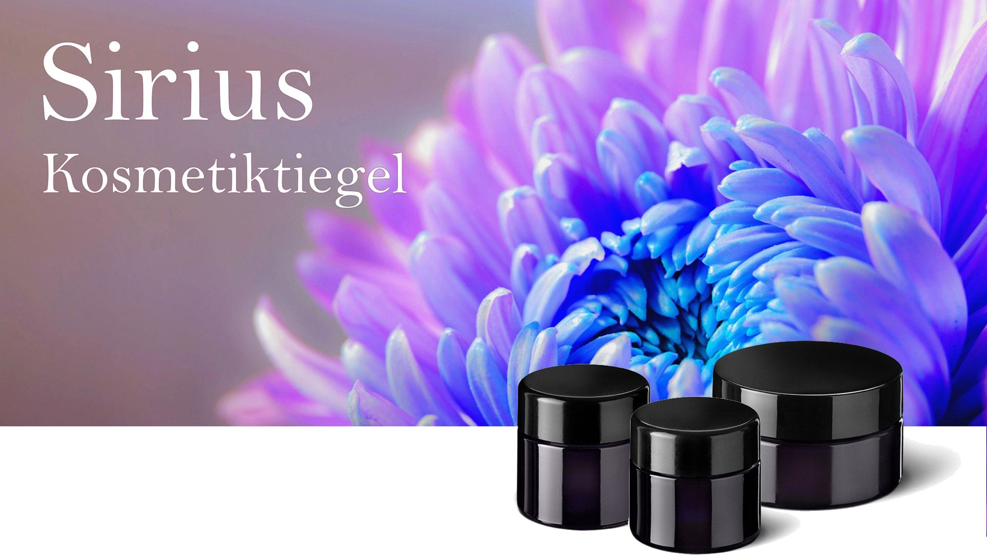 Kosmetik Tiegel Sirius - bever-naturversand