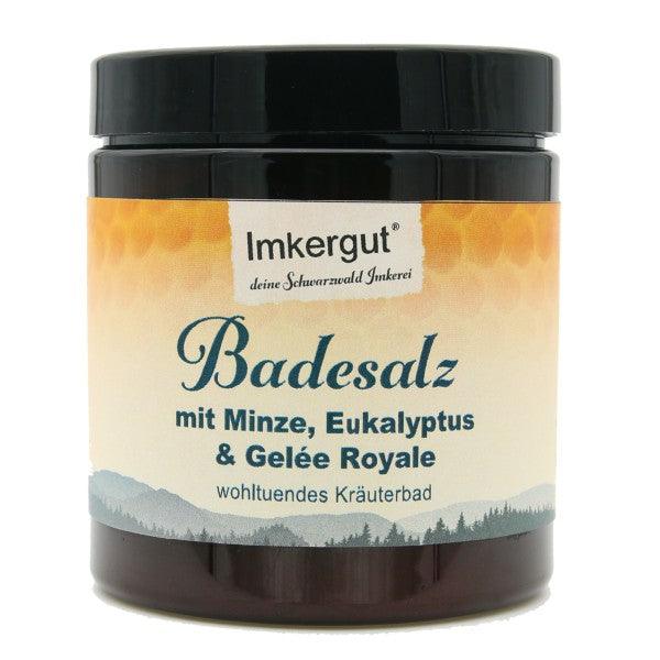 Badesalz - mit Gelée Royale, Minze & Eukalyptus - bever-naturversand