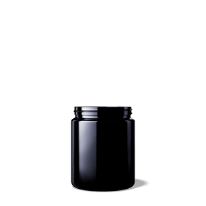 Weithalsglas Saturn 250 ml aus Miron® Violettglas
