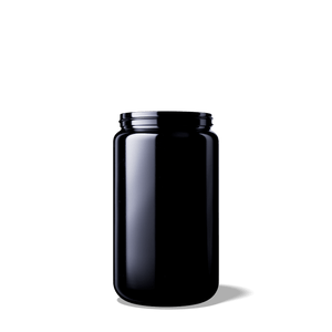 Weithalsglas Saturn 400 ml aus Miron® Violettglas