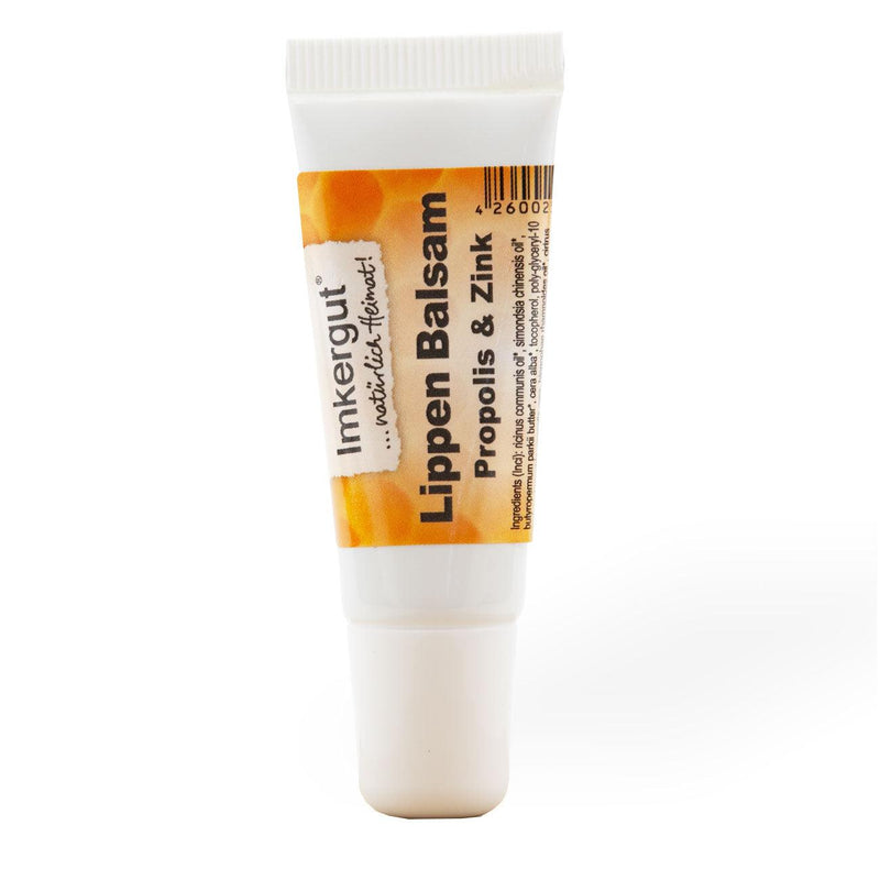 Propolis Lippen Balsam 10 ml Tube Natürliche Lippenpflege mit dem Besten aus dem Bienenstock - bever-naturversand