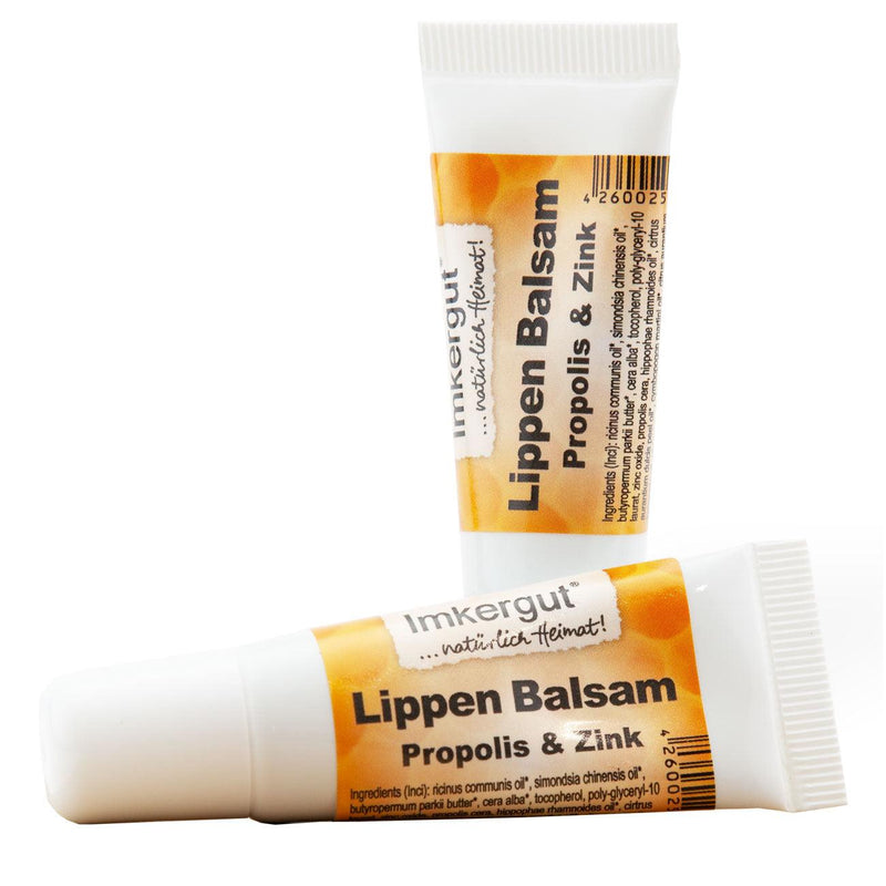 Propolis Lippen Balsam 10 ml Tube Natürliche Lippenpflege mit dem Besten aus dem Bienenstock