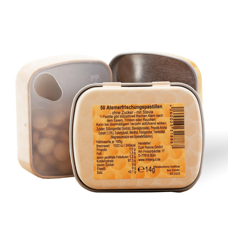 Propolis-Mints 50 Stückleckere Pastillen - bever-naturversand
