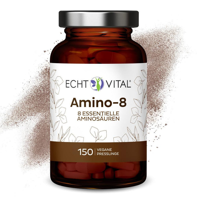 Echt Vital Amino-8 - 1 Glas mit 150 Presslingen
