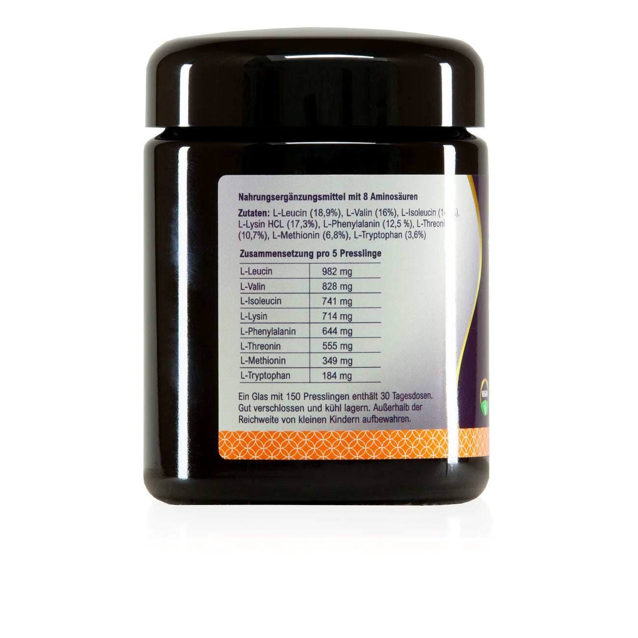 Ancevia Amino-8 - 1 Glas mit 150 Presslingen