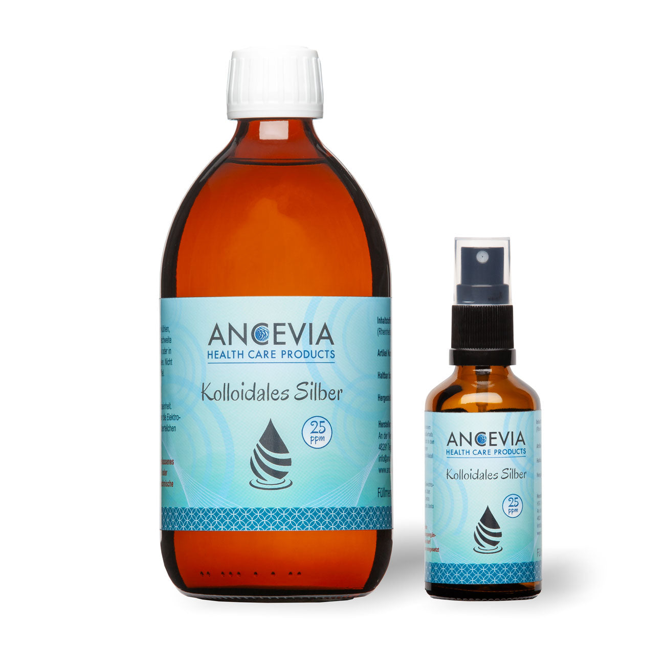 Ancevia® Kolloidales Silber 25 ppm 500 ml