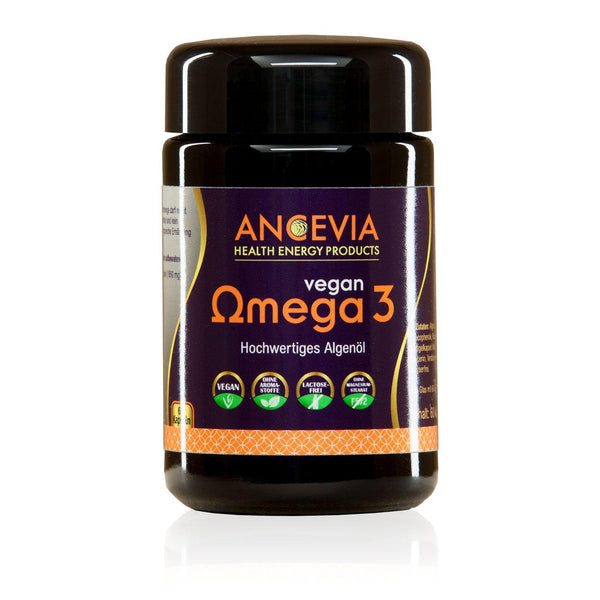Ancevia® Omega 3 Kapseln | DHA + EPA vegan - bever-naturversand