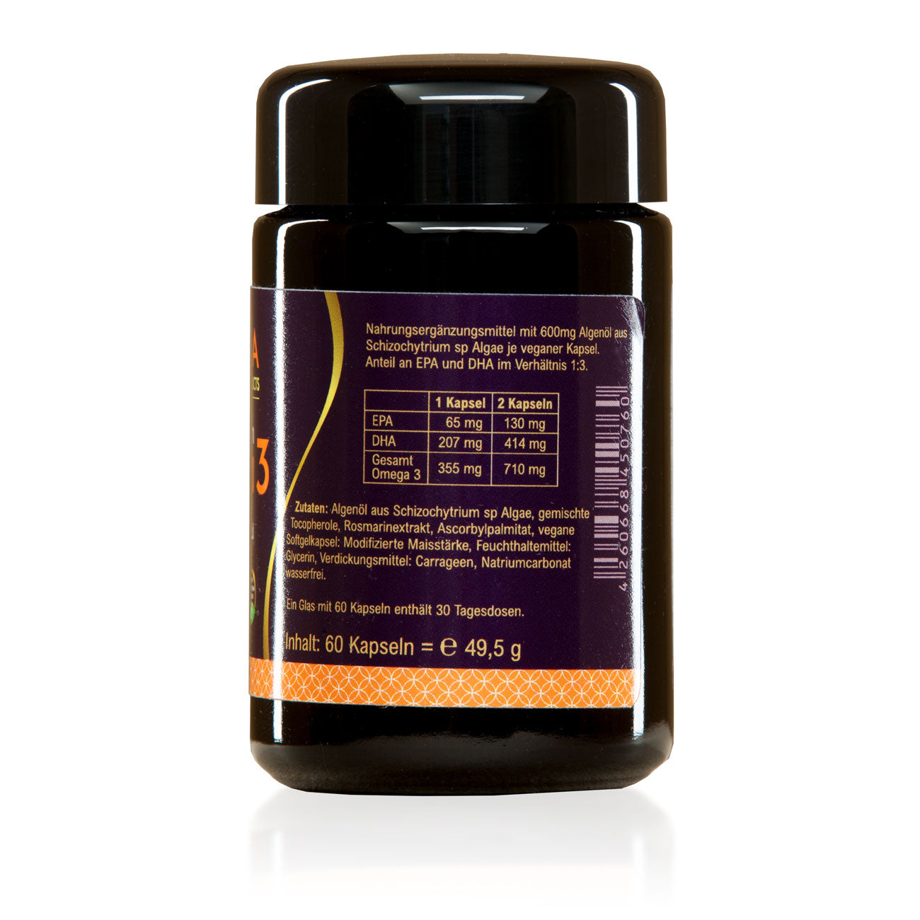 Ancevia® Omega 3 Kapseln | DHA + EPA vegan MHD 12/2025