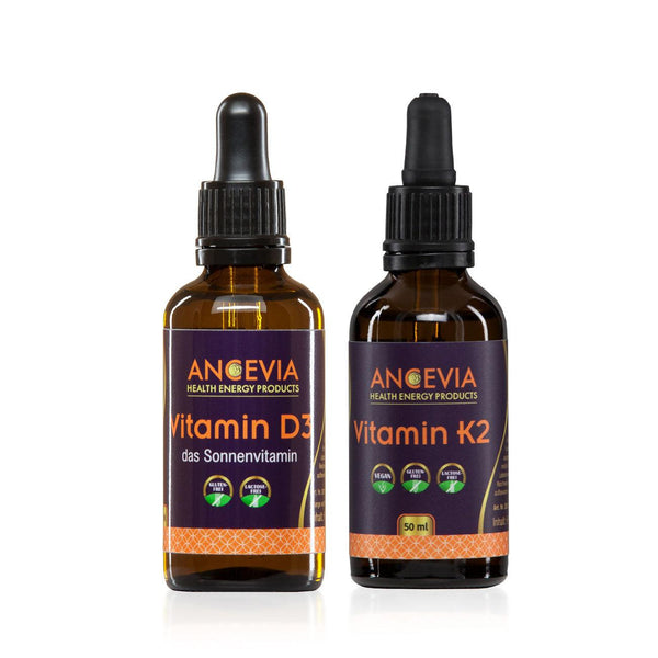 Ancevia® Vitamin D3 + K2 Tropfen | im Set - bever-naturversand