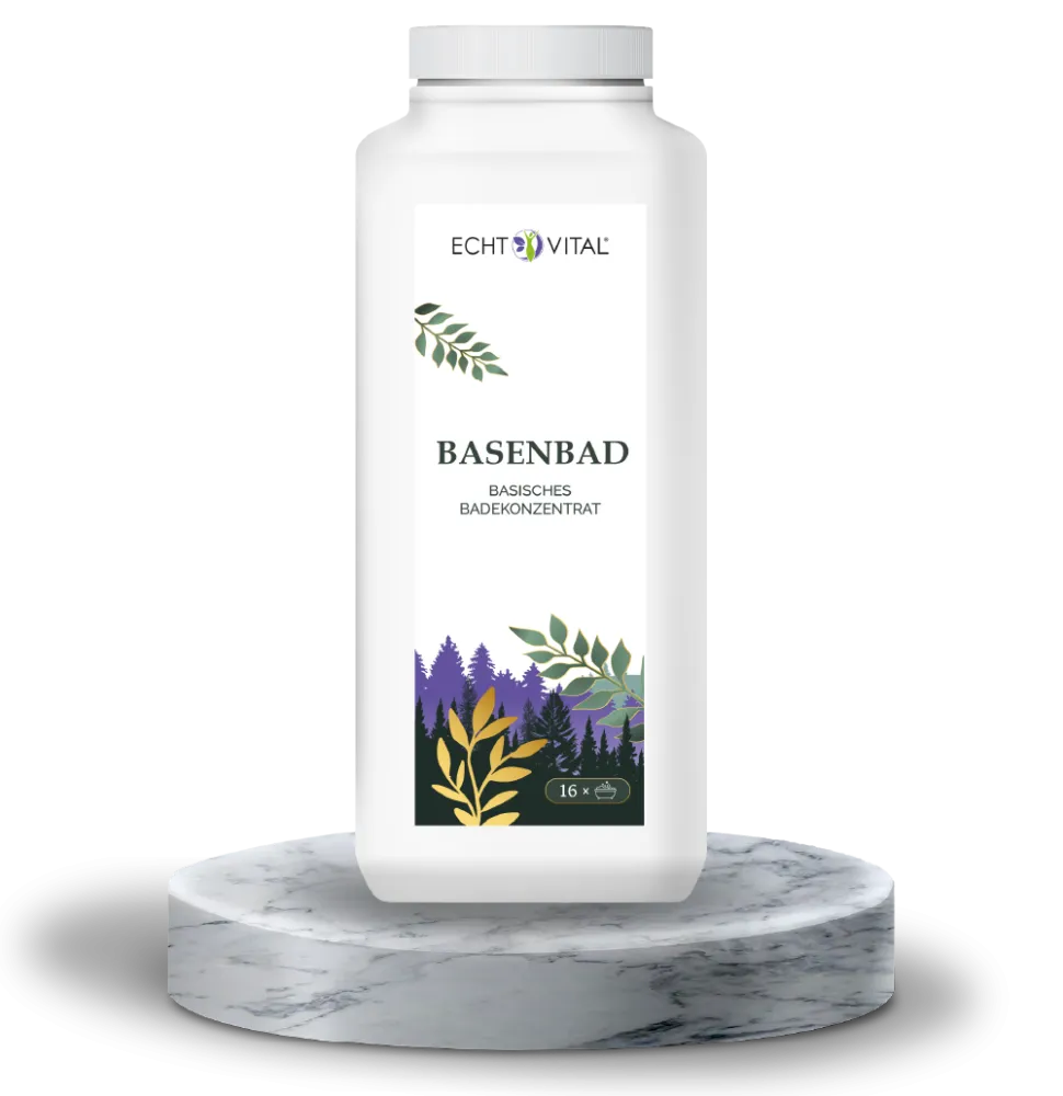 Echt Vital Basenbad - 1 Dose mit 1200 g