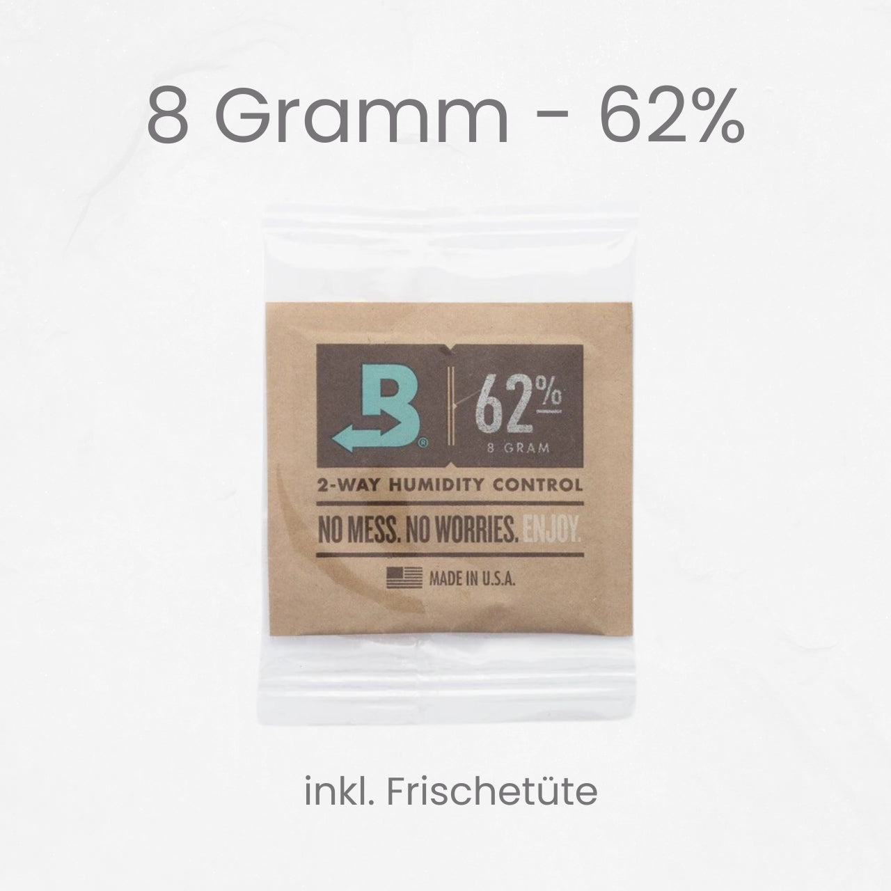 Boveda 8g Hygro-Pack Feuchtigkeit 62%