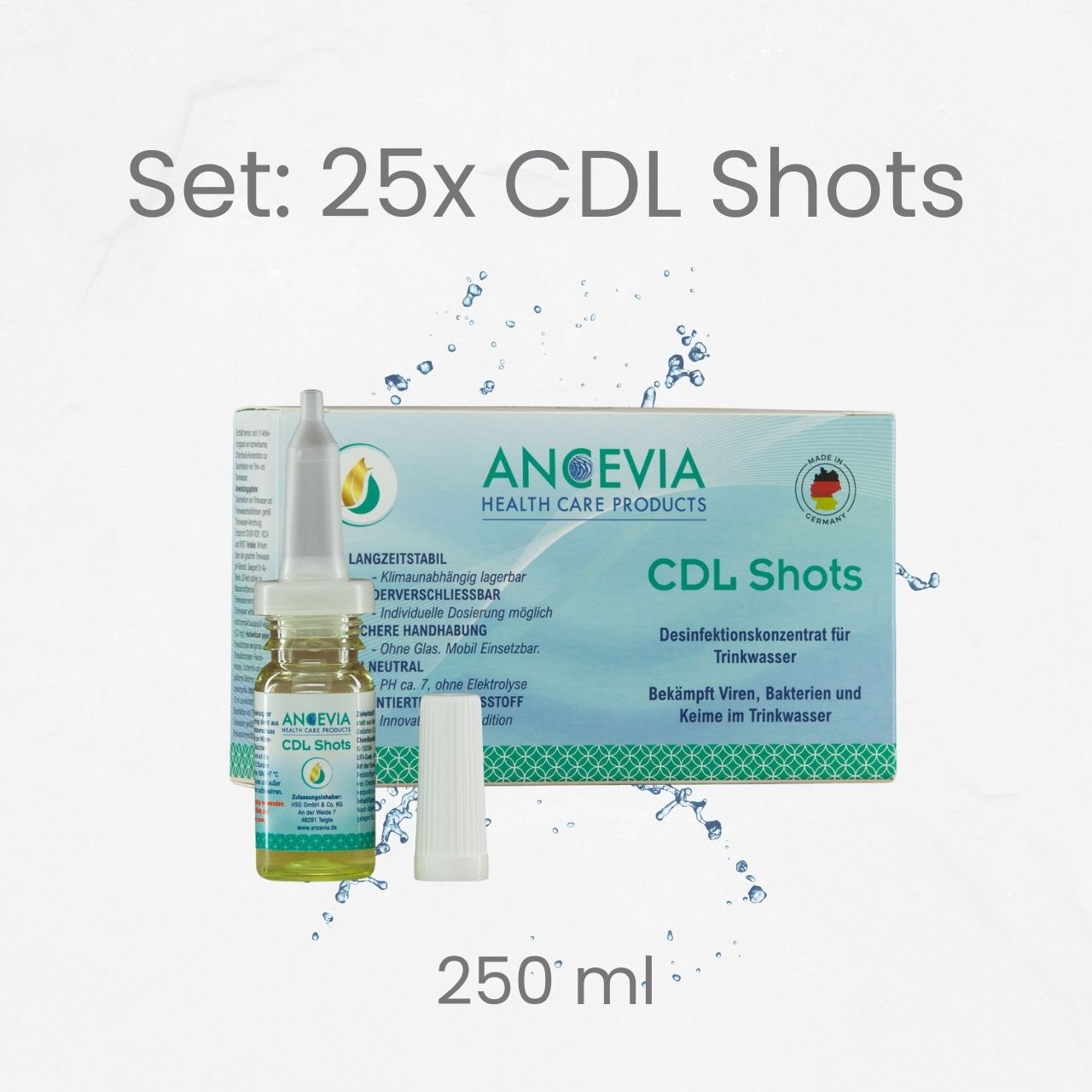 CDL Shots für unterwegs von Ancevia®