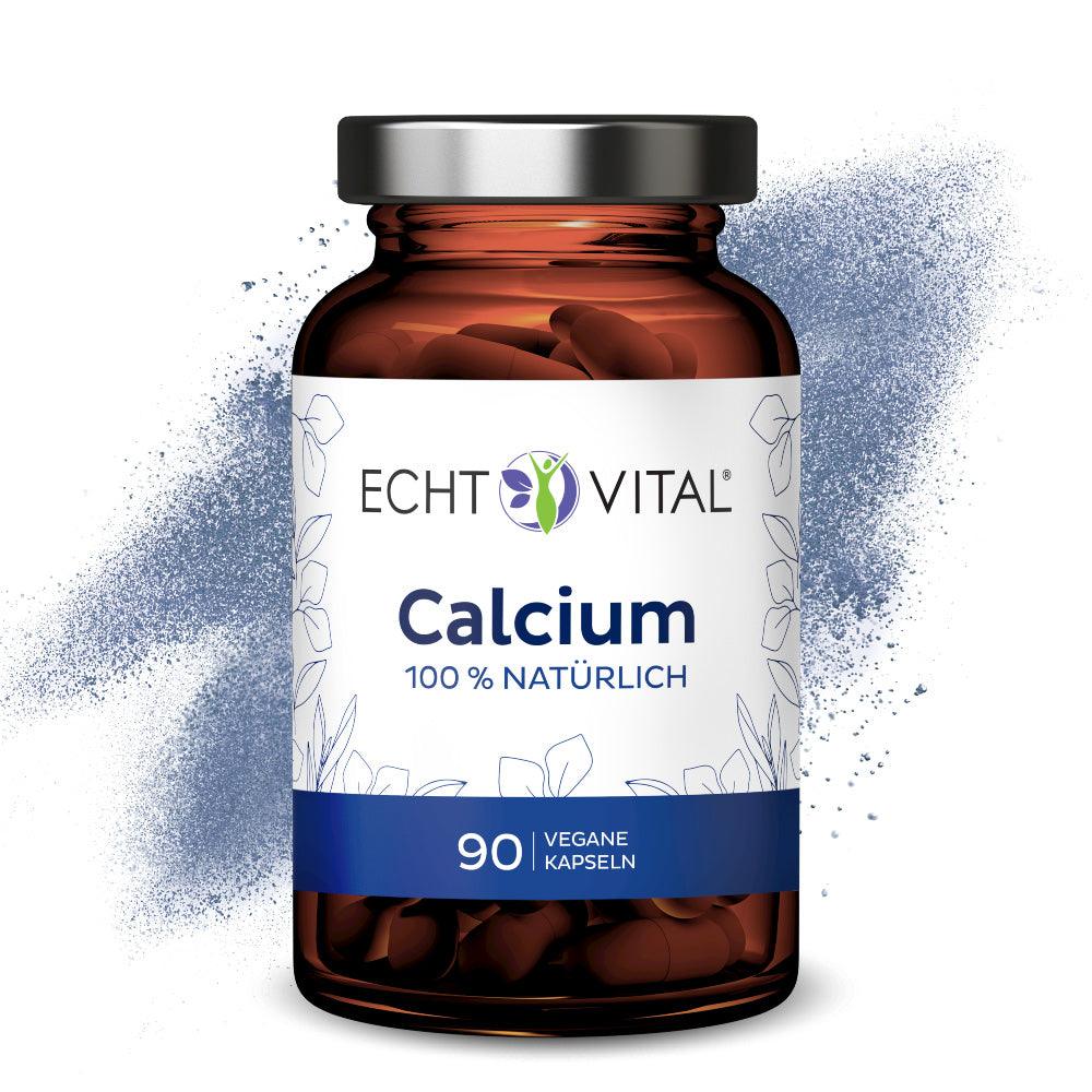 Echt Vital CALCIUM - 1 Glas mit 90 Kapseln - bever-naturversand