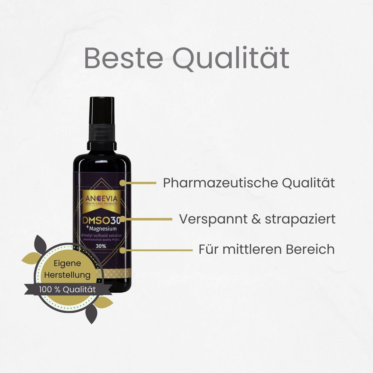 DMSO 30% Regeneration-Spray mit Magnesiumöl von Ancevia®