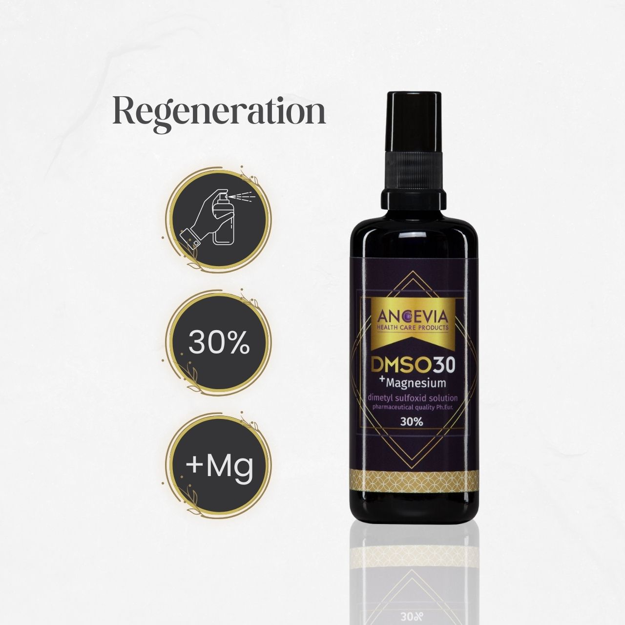 DMSO 30% Regeneration-Spray mit Magnesiumöl von Ancevia®