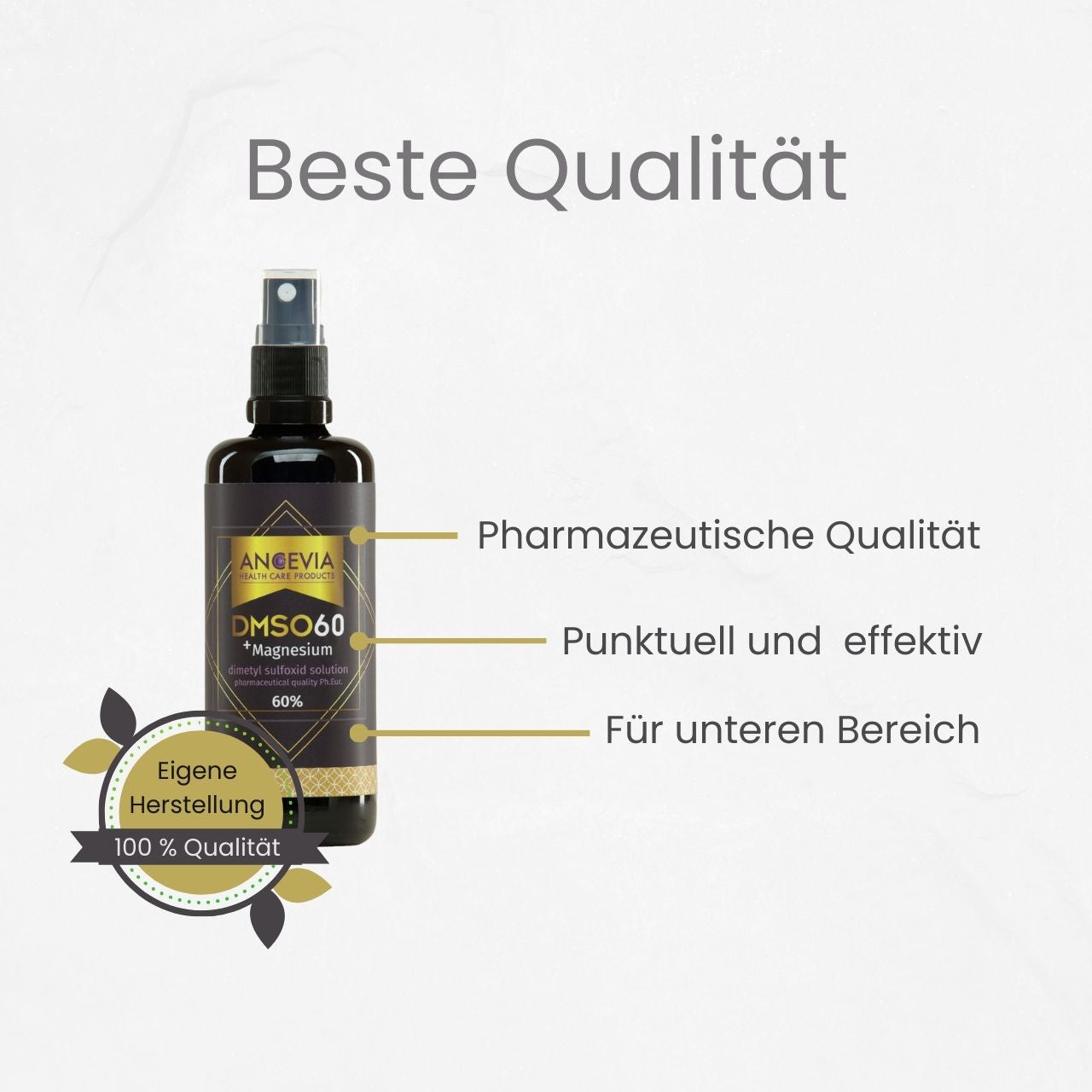 DMSO 60% Strong-Spray mit Magnesiumöl von Ancevia®