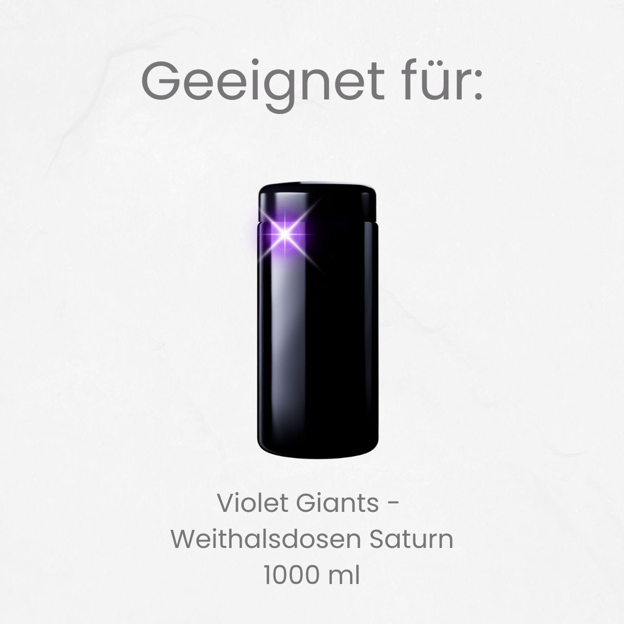 Hygrometer Deckel für Violet Giants - Weithalsdose (Saturn) 1000 ml