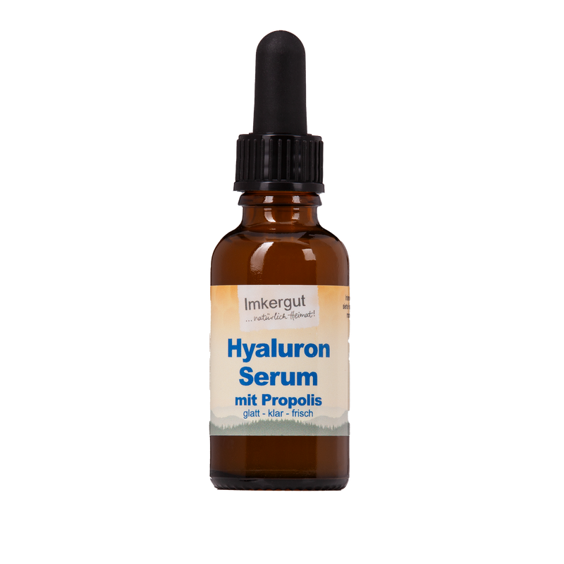 Hyaluron Serum mit Propolis 30ml "glatt - klar - frisch"