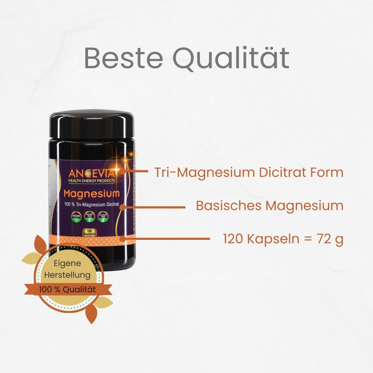 VitaMagPower: MAGNESIUM Kapseln von Ancevia®