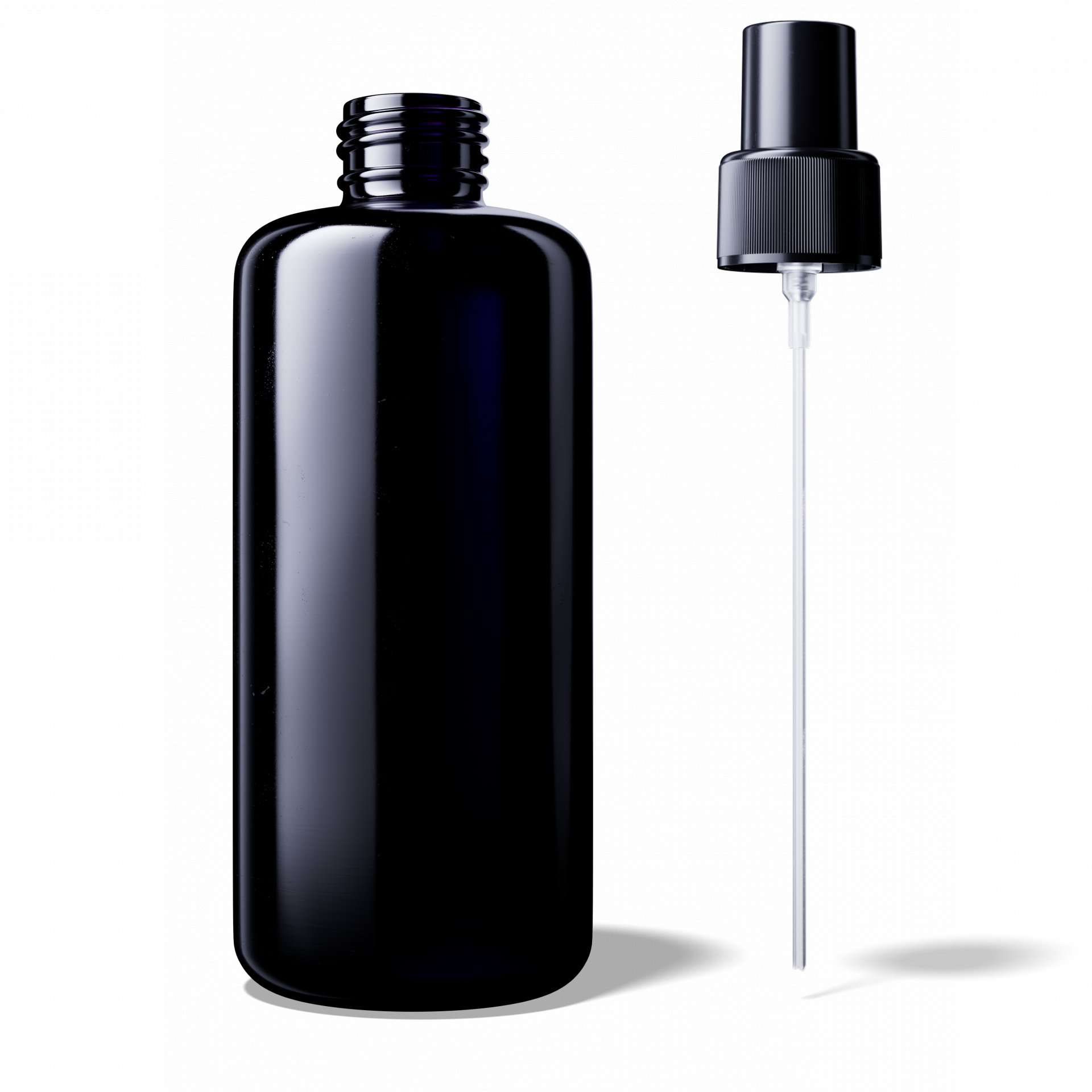 Kosmetikflasche Draco 200 ml inkl. Sprühaufsatz