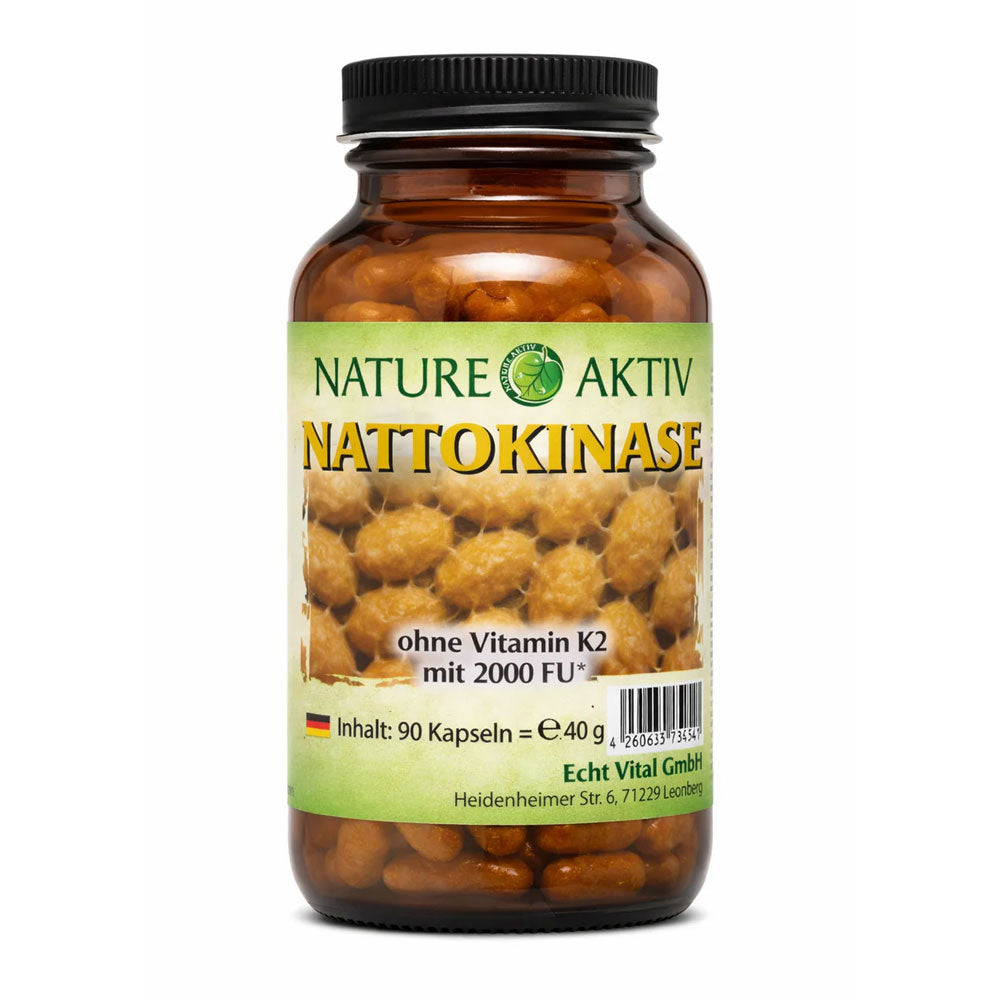 Nature Aktiv Nattokinase - 1 Glas mit 90 Kapseln