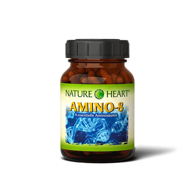Nature Heart Amino-8 - 1 Glas mit 150 Presslingen - bever-naturversand