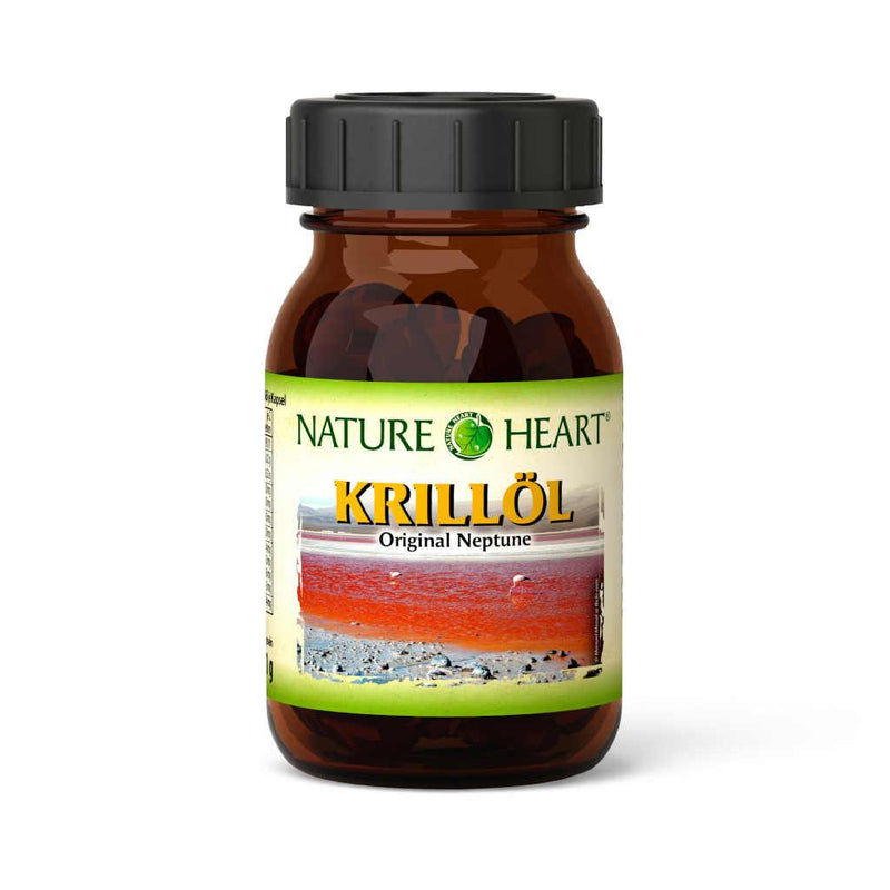 NATURE HEART Krillöl - 1 Glas mit 60 Kapseln - bever-naturversand