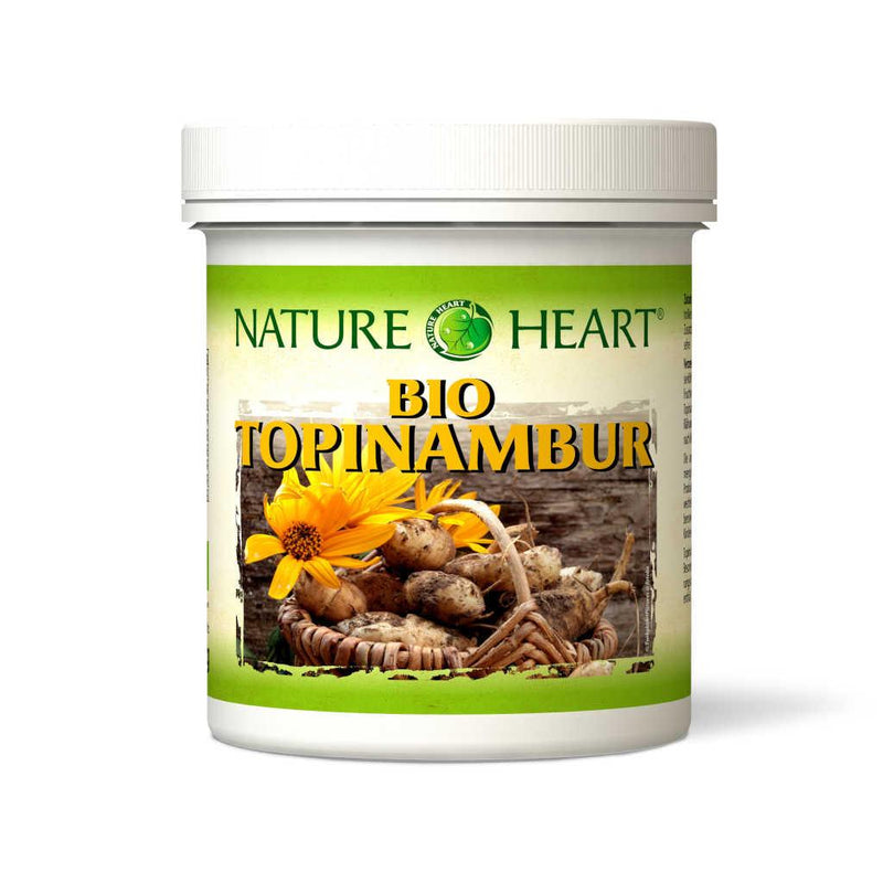 NATURE HEART Bio Topinambur - 1 Dose mit 300 g Pulver - bever-naturversand