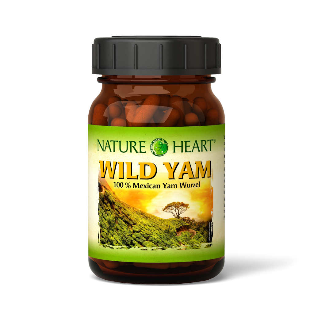 NATURE HEART Wild Yam Kapseln - Natürlich & Effektiv