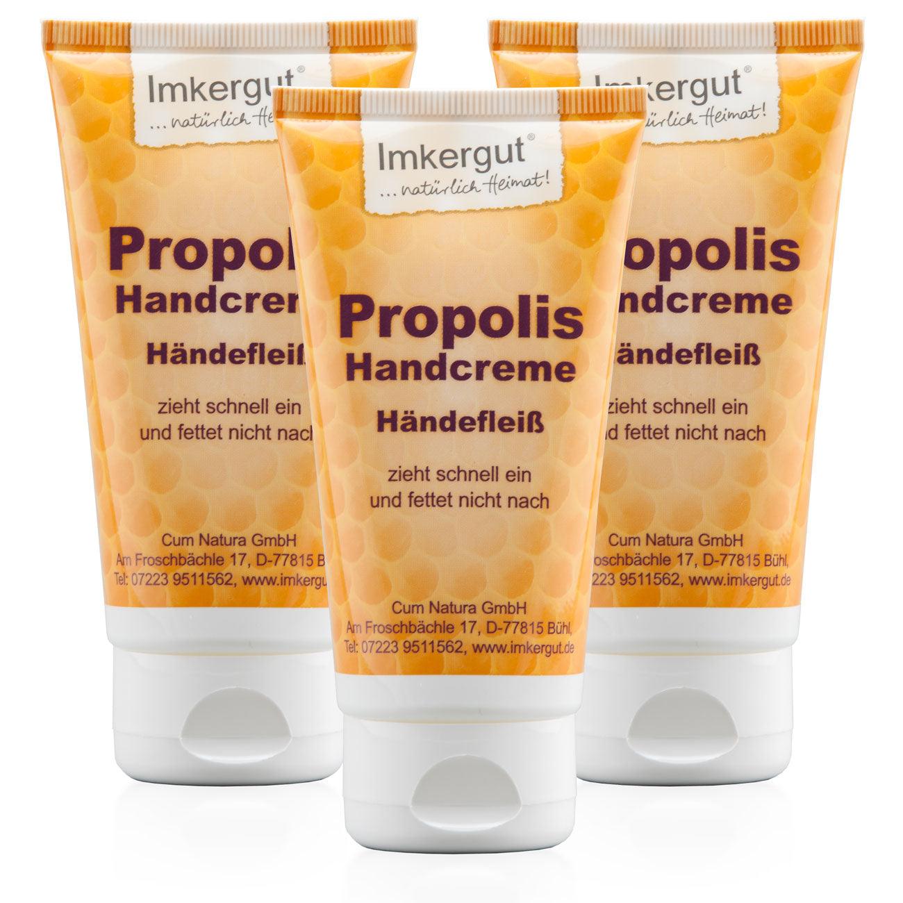 Propolis Handcreme 75ml Tube | 3er Set - bever-naturversand