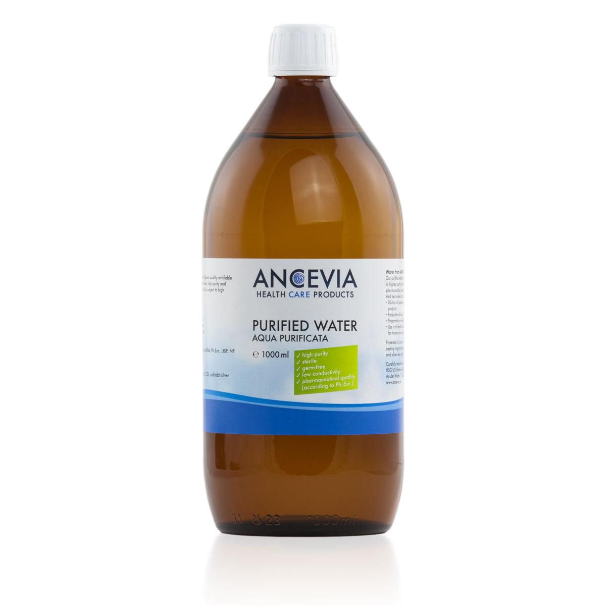 Ancevia® Ph.Eur. Wasser (AQUA PURFICATA) 2 x 500 ml - bever-naturversand