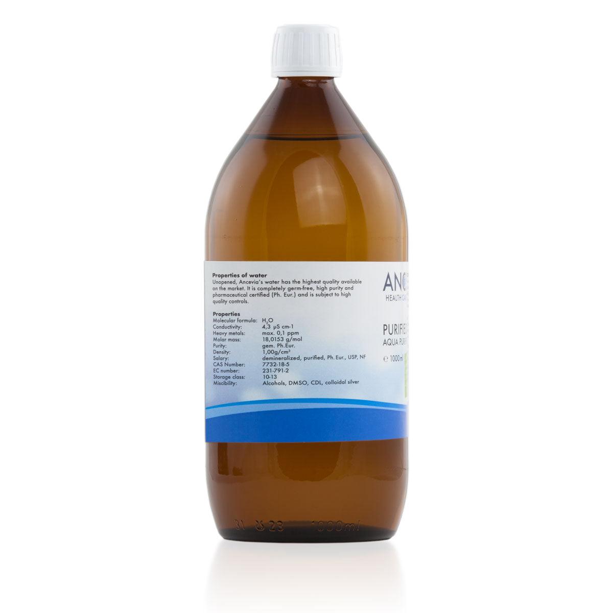 Ancevia® Ph.Eur. Wasser (AQUA PURFICATA) 2 x 500 ml - bever-naturversand