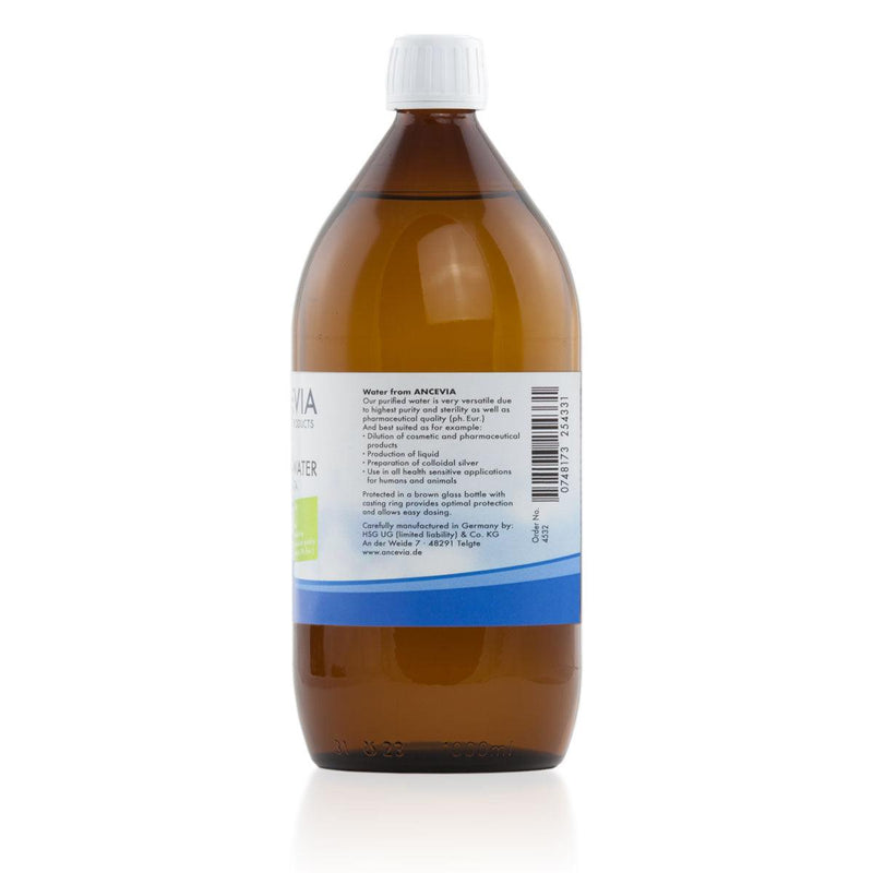 Ancevia® Ph.Eur. Wasser (AQUA PURFICATA) 2 x 500 ml - bever-naturversand