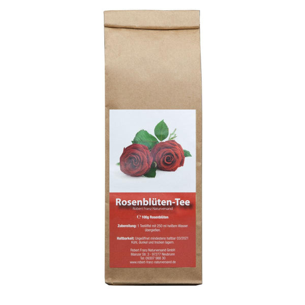 Rosenblüten Tee geschnitten 100 g von Robert Franz - bever-naturversand