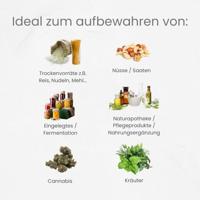 Violet Giants - Violettglas 1000 ml Weithalsdose von MIRON®