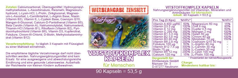 Vitalstoff-Komplex für Menschen von Robert Franz - bever-naturversand