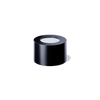 Diffuser-Kappe Clio 295, 24/410, Aluminium, Schwarz, mit weißem Einsatz.