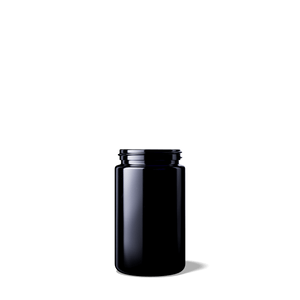 Weithalsglas Saturn 150 ml aus Miron® Violettglas