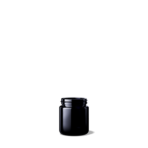 Weithalsglas Saturn 50 ml aus Miron® Violettglas