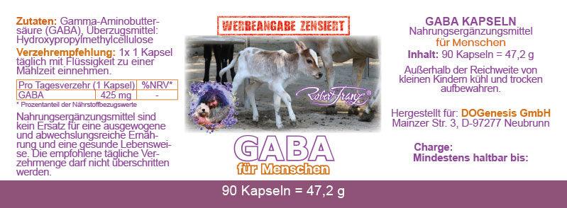 GABA Kapseln –  90 Kapseln von Robert Franz