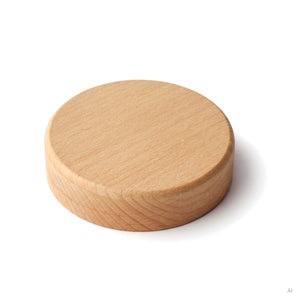 Holzdeckel Buche für Saturn 500 ml (75/400) – geölt –