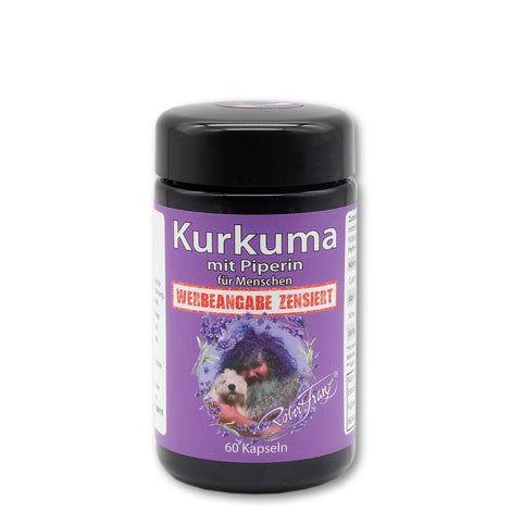 Kurkuma mit Piperin 60 vegetarische Kapseln von Robert Franz - bever-naturversand