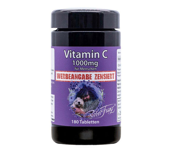 Vitamin C 1000 mg 180 Tabs von Robert Franz - bever-naturversand